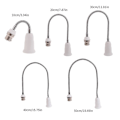 Miniatyrbilde 5 av 5: Justerbar B22 til E27 Forlenget Lysholder Stativ LED Lyskontakt Forlenger (FMY) E