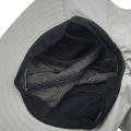 Miniatyrbilde 4 av 5: Unisex Pustende Solhatt UV-Beskyttelse Ansikts- og Nakkeklaff Solhatt Ansiktshatt Sommerhatt Arbeidshatt Casual Hatt A (FMY) Dark Gray