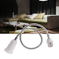 Miniatyrbilde 2 av 5: Justerbar B22 til E27 Forlenget Lysholder Stativ LED Lyskontakt Forlenger (FMY) A