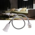 Miniatyrbilde 2 av 5: Justerbar B22 til E27 Forlenget Lysholder Stativ LED Lyskontakt Forlenger (FMY) C
