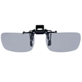 Miniatyrbillede 4 af 5: Brille Clip-on-forsats Ikke Polariseret (FMY) Grey One size