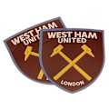 Miniatyrbild 3 av 5: Crest Presentpappersark (FMY) Claret Red/White One Size