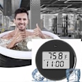 Miniatyrbild 5 av 5: Flytande termometrar för isbad, portabla badtermometrar, flytande termometrar, digital vattentermometer T (FMY) White