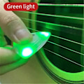 Miniatyrbild 1 av 2: Gitarrplektrum - Den perfekta presenten för gitarrälskare - LED-ljuspaddlar (FMY) Green