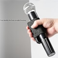 Miniatyrbilde 3 av 5: 2-pakning håndmikrofon elastisk erme for TX650/TX660 opptakere, for bryllupsvideografer (FMY) Black