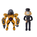 Miniatyrbillede 2 af 5: Ny Titan Drillman Plys Skibidi Toilet Spil Plysdyr Dukke Legetøj Fans Børn Gave Hurtig  (FMY) Yellow