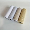 Miniatyrbillede 1 af 5: 4 Pak Deluxe Plastik Mesh Båndruller - Alsidigt, Genanvendeligt og Let at Forme Håndværk Net til Kransfremstilling, Sæsonbestemte Dekorationer og  (FMY) 4pcs Style 4