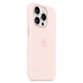 Miniatyrbillede 2 af 3: Silikon Telefon Cover til iPhone 15 Pro Case Kompatibel med MagSafe (FMY) Pink iPhone 15 Pro
