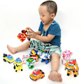 Pikkukuva 4 / 5: Robocar Poli -toimintahahmo, muuntautuva poliisiauto, robotti, opettavainen lasten lelu - ZHENV  (FMY) Red