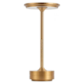 Miniatyrbillede 2 af 2: Sherum Ecolume Lampe Yifare Ecolume Øjenbeskyttelse LED Ecolume Lampe Bordlampe Genopladelig Tre-Farve Justering (FMY) Gold