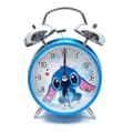 Stitch Cartoon Dubbel Klocka Väckarklocka Sovrum Sängbordsklocka (FMY)