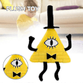 Pikkukuva 1 / 5: Bill Cipher - Ihanan Pehmeinen Halipyyhe Pehmolelu Animoitu Hahmo Täytetty Tyyny (FMY)