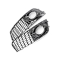 Pikkukuva 2 / 4: Mesh-sumuvalon kehys sumuvalon säleikkö A4 B8 Rs4 2009-2012 kiiltävä musta 8kd807682 8kd807681  (FMY)