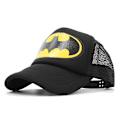 Miniatyrbild 1 av 3: Barn Pojkar Flickor Batman Mesh Baseball Cap Sommar Andas Snapback Kepsar Justerbar Sport Solhatt  (FMY) Black