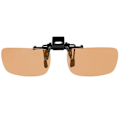Miniatyrbillede 2 af 5: Brille Clip-on-forsats Ikke Polariseret (FMY) Grey One size