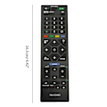 Miniatyrbild 5 av 5: Ny Ersattningsfjärrkontroll Rm-ed062 Passar Sony Rm Ed062 Lcd Tv Kdl-32r433b Kdl-32rd303 Kdl-32r503c, Svart (FMY)