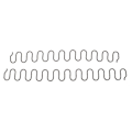 Miniatyrbilde 4 av 5: Reservedeler for sofa-stoler, møbelfjærer med klips, 45 cm 50 cm 60 cm 65 cm 70 cm lang Ressort Hardware-yu  (FMY) Silver 60cm
