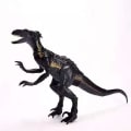 Miniatyrbilde 3 av 5: Jurassic Dinosaurs Leke Leddet Bevegelig Actionfigur Gå Indoraptor Dinosaur (FMY) Black 1 Pc