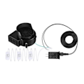 Miniatyrbilde 1 av 5: Oppblåsingsblåsere, Reserveviftemotor for hageoppblåsbare dekorasjoner, 1,0A vifte for hage, Halloween og jul, 10,2V/1,0A adapter Hao  (FMY) Black