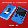Miniatyrbilde 2 av 5: Retro Håndholdt Videospillkonsoll Gameboy Med Innebygd 400 I 1 Klassiske Spill, Helt Ny (FMY) Blue