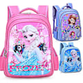 Miniatyrbillede 1 af 5: Børne Rygsæk Småbørn Skoletaske 3d Frozen Sophia Anti-seismisk Byrde Reduktion (FMY) Pink large-sized