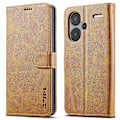 Miniatyrbillede 1 af 5: LC.IMEEKE til Xiaomi Redmi Note 13 Pro+ 5G Etui Kalveskind Læder Pung Folio Flip Telefon Cover  (FMY) Yellow