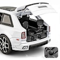 Miniatyrbilde 4 av 5: 1:32 Rolls Royce SUV Cullinan Legering Modellbil Diecasts Metall Lekebilmodell Simulering Lyd og Lys Samling Barnegaver (FMY) Gray
