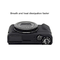 Miniatyrbilde 5 av 5: Silikonbeskyttende etui for Canon EOS G7 X Mark II (FMY) Black