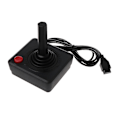 Miniatyrbillede 2 af 4: Retro Classic Controller Gamepad Joystick til Atari 2600 Game Rocker med 4-vejs Styrestik og Enkelt Aktionsknap (FMY)