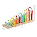 Miniatyrbillede 2 af 5: Primærskole Træ Abacus Undervisningshjælpemidler  (FMY)