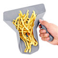 Miniatyrbillede 2 af 5: Multifunktionel Chips Scoop Hygiejnisk Plastik Gratfri Praktisk Pommes Frites Skovl til Hjemmet KAESI(FMY) A