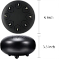 Miniatyrbild 5 av 5: Regndrum för Utomhus Trädgård, 8-Tons 6 Tums Chakra Drum för Regndroppsmusik, Vattentät Regndrum, Regndrum för Trädgårds Instrument, Chakr (FMY)