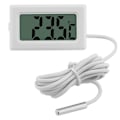 Miniatyrbillede 1 af 5: Digitalt LCD Termometer Temperaturmåler med Vandtæt Sensor Probe (FMY) white
