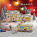 Miniatyrbillede 1 af 4: National Lampoon Julferie Griswold Julehus Display Dekorationer (FMY) C