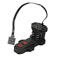 Miniatyrbillede 2 af 5: MOC Byggeklodser Tekniske Dele Monster Motor Multi Power Functions Værktøj PF Model Sæt Byggeklodser  (FMY) Black