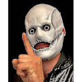 Pikkukuva 3 / 3: Halloween Slipknot Corey Taylor -naamio Dj Cosplay Pitkä/lyhyt Kauhu Lateksi Naamiot Juhla Tarvikkeet (FMY) Short