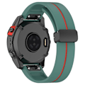 Miniatyrbilde 1 av 5: Urklokkebånd i svart spenne med dobbel farge for Garmin Tactix 7 Pro/Fenix 7X/6X/6X Pro/5X Plus 26 mm (FMY) Multicolor Style G Garmin Tactix 7 Pro