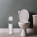 Pikkukuva 3 / 5: Uppotettu WC-paperiteline, Moderni Hotellin Tyylinen Seinä-WC-paperiteline - Uppotettu WC-paperiteline Sisältää Takakiinnityskulmat  (FMY)