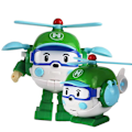 Pikkukuva 1 / 5: Robocar Poli -toimintahahmo, muuntautuva poliisiauto, robotti, opettavainen lasten lelu - ZHENV  (FMY) Green