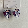 Miniatyrbillede 3 af 3: 2023 Taylor Swift Album Øreringe Sanger Taylor Dangle Drop Øreringe Charm Smykker Kvinder Piger Swiftie Fans Gaver  (FMY) A