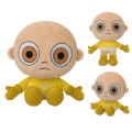 Pikkukuva 4 / 4: 25cm Keltainen Vauva Pehmolelu Kawaii Vauva Täytetty Pehmeä Nuken Kauhupeli Plushie Hahmo Lasten Lelut Lapsille Vauvan Lahjat (FMY)