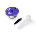 Miniatyrbillede 5 af 5: 60ML/180ML/200ML Genanvendelig Kaffe Kapsel Kropskop Låg Filterboks til Tassimo (FMY) 200ml + Spoon Brush