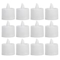 Miniatyrbillede 1 af 3: 12 stk. LED Teelys Flammeløse Teelys Elektriske Julelys Led Teelys (FMY) White 3.6X3.6X4.5cm