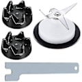 Miniatyrbillede 1 af 2: Til Kitchenaid 4-bladet blenderkniv og blenderkoblingsnøgle (FMY)
