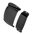 Miniatyrbilde 2 av 5: Pickup Bridge Cover Set Sinklegering Bass Beskyttende Deksel for PB Elektrisk Bassgitar Svart  (FMY)
