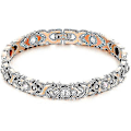 Miniatyrbilde 1 av 5: Magnetisk Terapi Menopause Lettelse Armbånd For Kvinner (FMY) Rose Gold