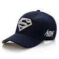 Pikkukuva 1 / 5: Kirjain Superman, rento ulkoilulippis, Snapback-lippikset (FMY) Blue.White Adjustable