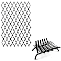 Miniatyrbilde 1 av 5: Type A 24,9x40,9 cm Solid Stål Peisrist Glødeholder Nett Holder Glødende Emner fra (FMY)