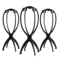 Perukställ för peruker, portabelt perukhuvudställ för kvinnor, 3-pack - (FMY)