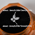 Miniatyrbilde 5 av 5: Tannpynt Blader Sommerfuglform Tann Smykker Dekorative Tenner Smykker  (FMY) Multicolour